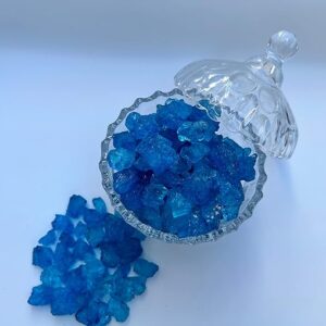 Blue Raspberry Rock Candy Gems